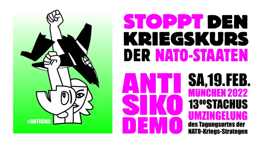 Banner SIKO 2022 Protest